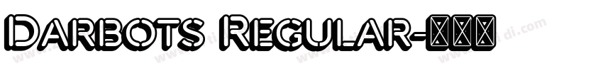 Darbots Regular字体转换